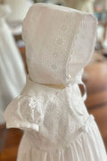 Bonnet de baptême Constance