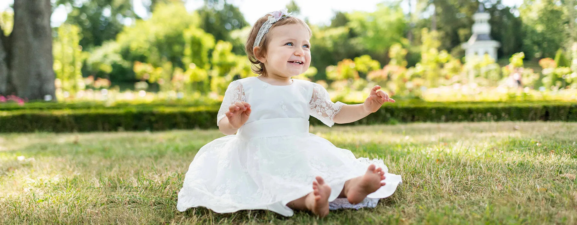 Robe de baptême Lily Fil de Légende